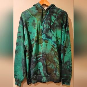 Opal Moon Dyes - Malachite Green Tie Dye Hoodie 2X XXL FashionNova